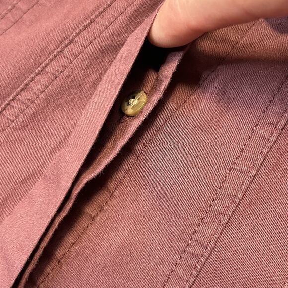 Soft Surroundings Seems Perfect Shirt Button Up Artsy Lagenlook Boho Size Small - Picture 5 of 10